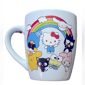 Hello Kitty & Friends Blue 25 oz Mug Rainbow